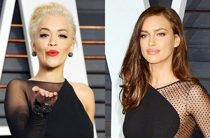 Rita Ora dan Mantan Pacar Cristiano Ronaldo Nyaris Bugil di Pesta Oscar 2015