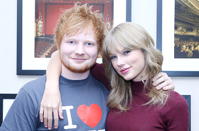Digrebek Polisi, Ed Sheeran dan Taylor Swift 'Ngumpet' di Toilet