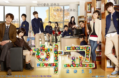 Hore, RCTI Segera Tayangkan 'School 2013' Lee Jong Suk dan Kim Woo Bin