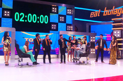 Soumya Seth, Gautam dan Neha Seru-Seruan di  'New Eat Bulaga'