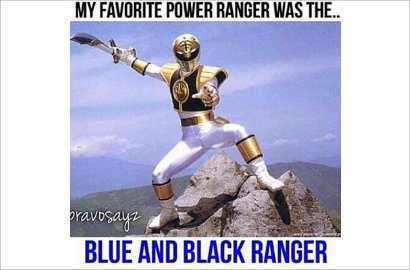 'Power Rangers' Hingga 'Fifty Shades of Grey' Ramaikan Meme Warna Dress