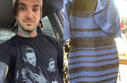 Keren, Pria Asal Amerika Serikat Bikin Tato 'The Dress'
