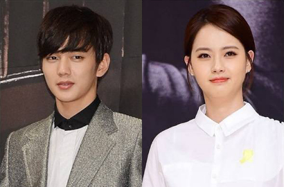 Semangatnya Go Ara-Yoo Seung Ho di Foto Syuting 'Joseon Magician'