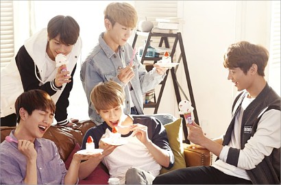 SHINee Jadi Anak Muda Super Imut di Iklan Baru Baskin Robbins