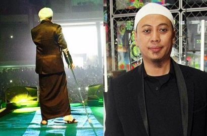 Jatuh, Opick Jadi Koleksi Tongkat
