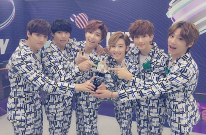 U-Kiss Menang Pertama Kalinya di 'The Show' Sejak 8 Tahun Bermusik