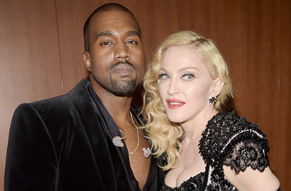 Garap Lagu Bareng, Madonna Kagumi Kanye West