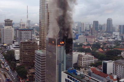 Wisma Kogoro Kebakaran Jadi Trending Topic di Twitter