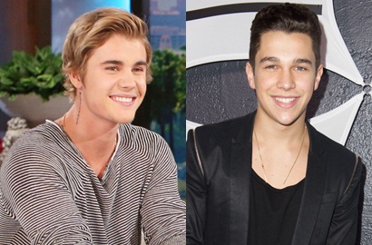 Justin Bieber Sindir Austin Mahone Tiru Gaya Rambutnya