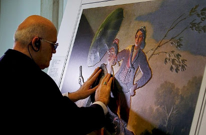 Museum di Madrid Bikin Pameran Lukisan 3D untuk Tunanetra