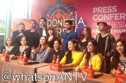 Shaheer dan Cita Citata Jadi Pasangan untuk HUT ANTV Ke-22