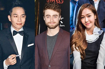 Jessica Eks SNSD dan Tyler Kwon Bareng Daniel Radcliffe di Macau