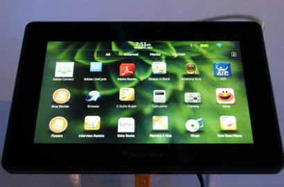 Gaet Samsung dan IBM, Blackberry Luncurkan Tablet Anti Sadap