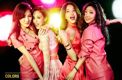 miss A Tampil Penuh Warna di Teaser Foto Album 'Colors'