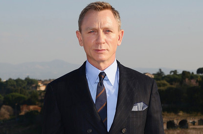 Daniel Craig Casual di Poster Teaser James Bond 'Spectre'