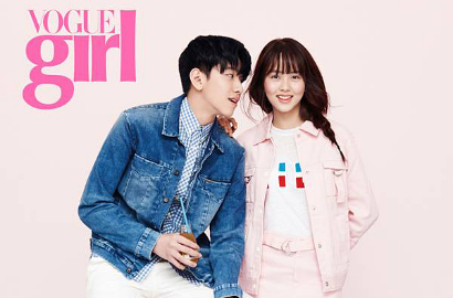 Imutnya Kim So Hyun dan Nam Yoon Soo Jadi Model Vogue Girl