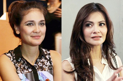 Reuni, Luna Maya dan Cut Tari Rukun Saat Foto Bareng