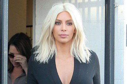 Pemotretan Terakhir Kim Kardashian dengan Rambut Platinum