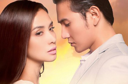 Vino Bastian Cium Kening Marsha Timothy di Foto Baru 'Toba Dreams'