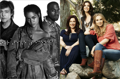 Rihanna cs Ternyata Gaet Wilson Phillips di 'FourFiveSeconds'