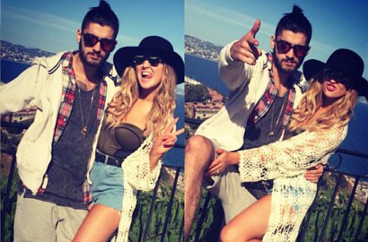 Liburan, Zayn Malik dan Perrie Edwards Lengket