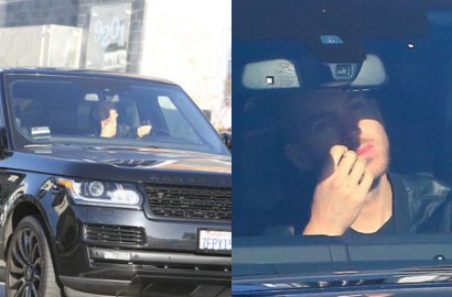 Calvin Harris Ketahuan Keluar dari Rumah Taylor Swift Pagi Buta