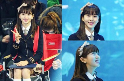 Imutnya Kim So Hyun dan Yoochun Saat Syuting 'Girl Who See Smells'