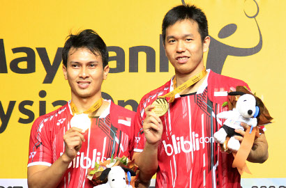 Hendra Setiawan/Mohammad Ahsan Sukses Tekuk Lee Yong Dae/Yoo Yeon Seong