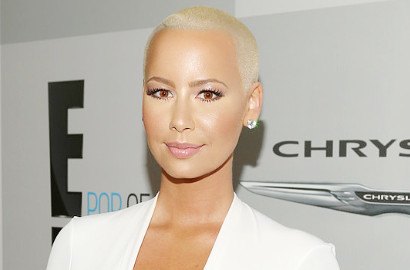 Usai Bertemu Wiz Khalifa, Amber Rose Ubah Warna Rambut