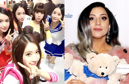 Crayon Pop: Lady GaGa Tanpa Make-Up Tak Bisa Dikenali