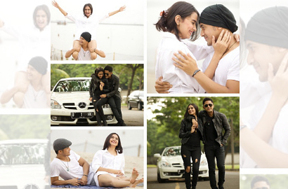 Hengky Kurniawan dan Sonya Fatmala Jalani Prewedding Berkonsep Glamor