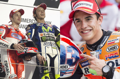 Marquez Menang di GP Austin, Rossi Jawara Klasemen