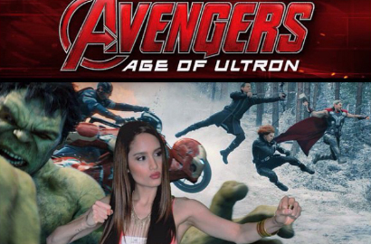 Cinta Laura Pamer Pengalamam Wawancarai Bintang 'Avengers: Age of Ultron'