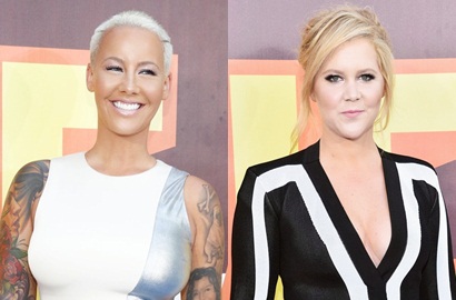 Ciuman di MTV Movie Awards, Amber Rose Akui Dirinya Setengah Lesbian?