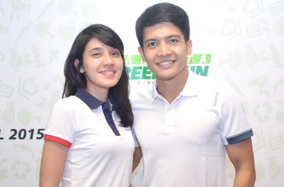 Dimas Seto dan Dhini Aminarti Senang Olahraga Lari Jadi Tren Anak Muda