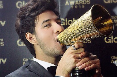 Ammar Zoni Dua Kali Kalahkan Aliando di Global Seru Awards 2015