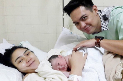 Donnie ADA Band dan Adik Jonas Rivanno Dikaruniai Anak Pertama
