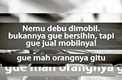 Intip Berbagai Meme Kocak #GueMahGituOrangnya di Sosial Media