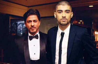 Foto Selfie Shahrukh Khan dan Zayn Malik Pecahkan Rekor Retweet di India