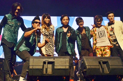 J-Rocks, Utopia, Nineball, D'Cinnamons Sepanggung di '4 On Stage'