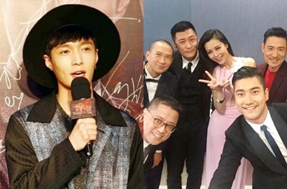 Lay Beri Dukungan di Premiere Film Siwon Super Junior 'Helios' di Tiongkok