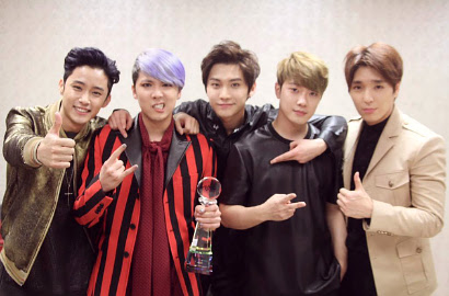 F.T. Island Raih Penghargaan The Most Popular Band in Asia di Tiongkok