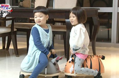 Man Se Malu-Malu Belai Pipi Choo Sarang di 'Superman is Back'