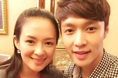 Zhang Ziyi Unggah Foto Lay EXO Makan Bareng di Set Film 'Oh My God'