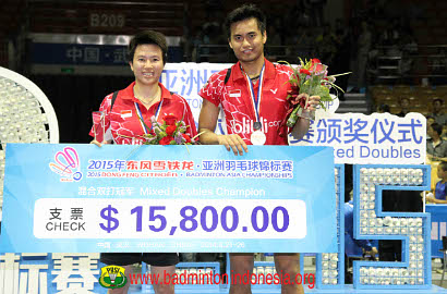 Tontowi/Lilyana Jadi Juara Asia 2015 Setelah Kalahkan Hong Kong