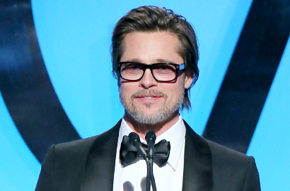 Waduh, Kenapa Wajah Brad Pitt Jadi Memar  Saat Tampil di Los Angeles?