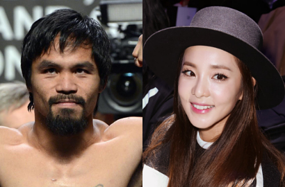 Foto Lawas Dara 2NE1 dan Petinju Manny Pacquiao Beredar Lagi