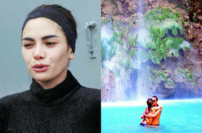 Nikita Mirzani Cuek Foto Topless Bareng Pacar Baru Menuai Sensasi