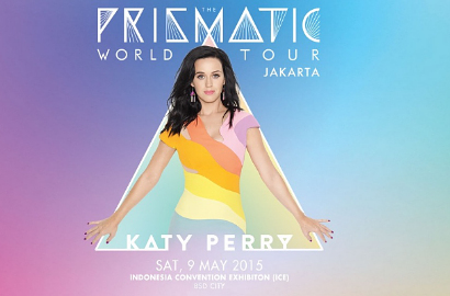 Penukaran Tiket Konser Katy Perry Dibuka Mulai 7 Mei