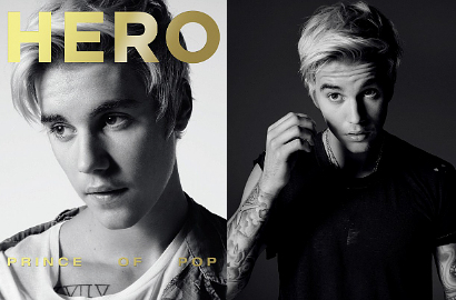 Justin Bieber Bergaya Galau Sendu untuk Cover Majalah HERO